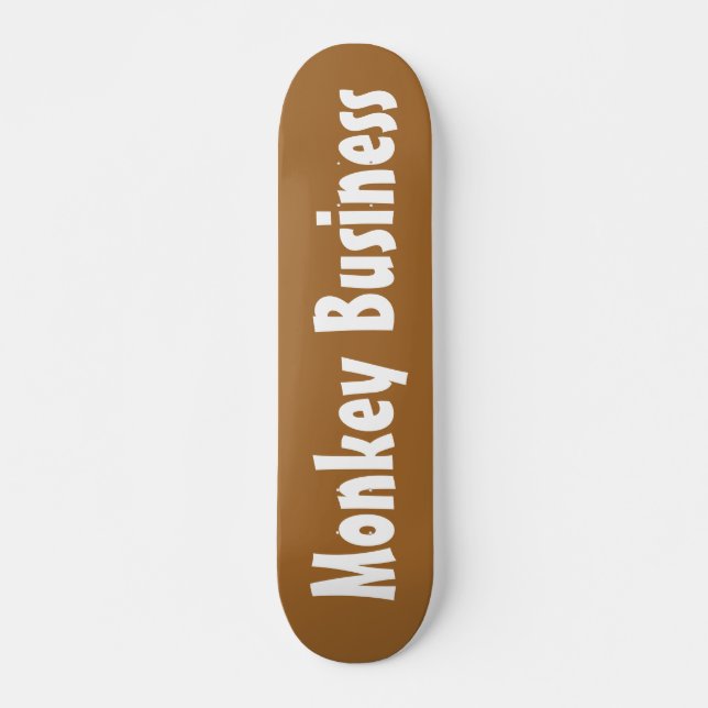 Monkey Business Skateboard Deck (Front)