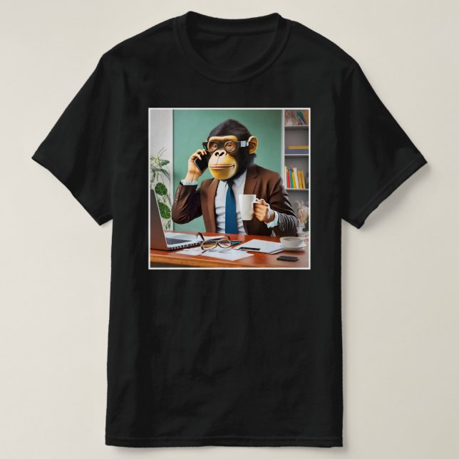 Monkey Business T-Shirt (Design Front)