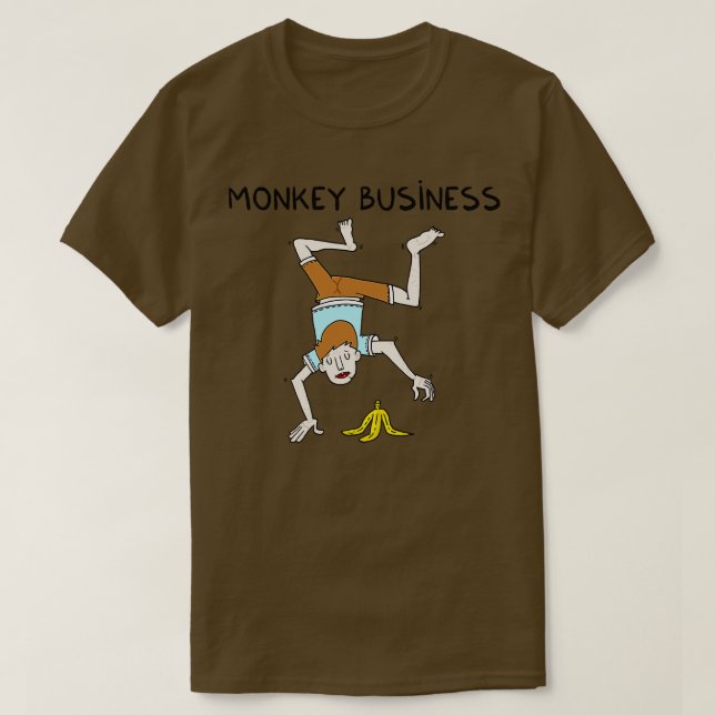 Monkey business T-Shirt (Design Front)