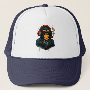Monkey Business - The Boss of Monkey Trucker Hat