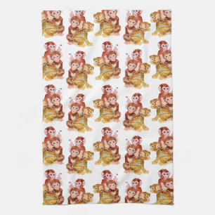 "Monkey Business" Towel