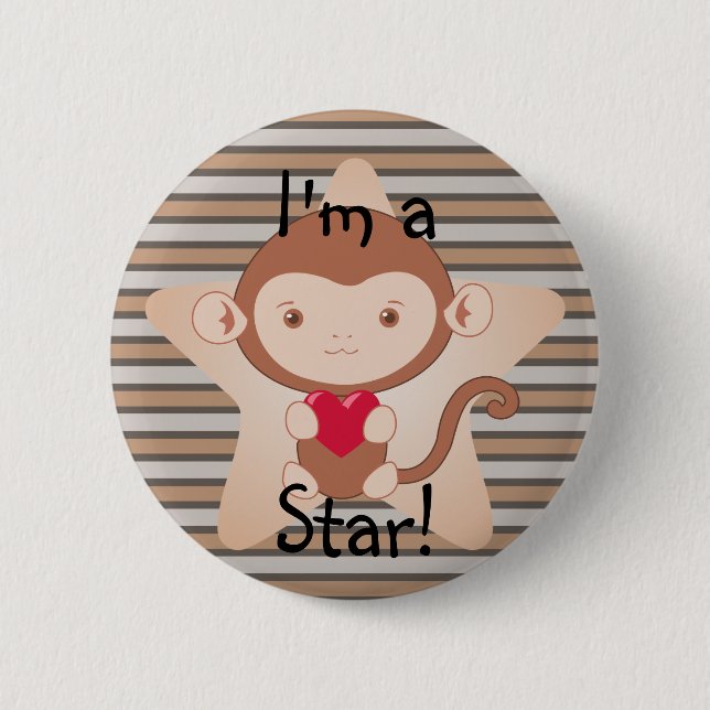 Monkey Button (Front)