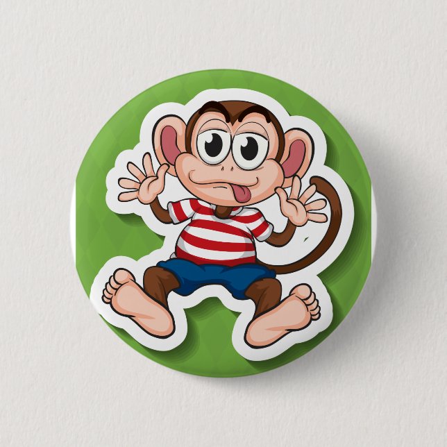 Monkey Button (Front)