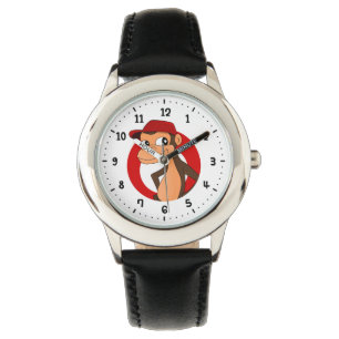 Monkey cartoon watch