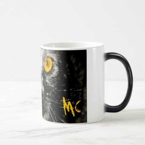 Monkey Cat Morphing Mug