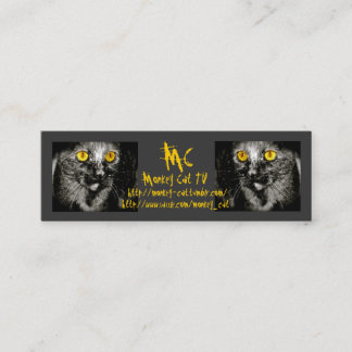 Monkey Cat Profile Cards