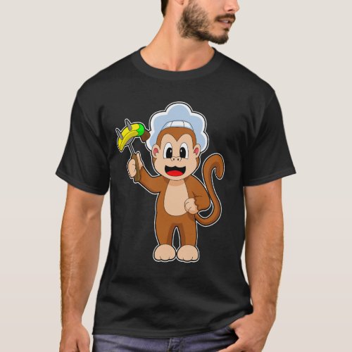 Monkey Chef Banana T_Shirt