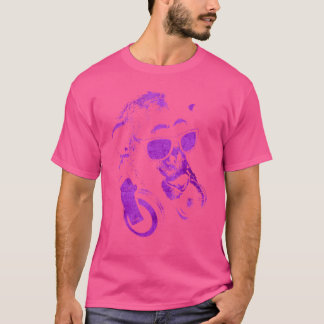 Monkey Chimp With Sunglasses And Headphones 1 T-Shirt
