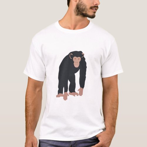 Monkey Chimpanzee  T_Shirt