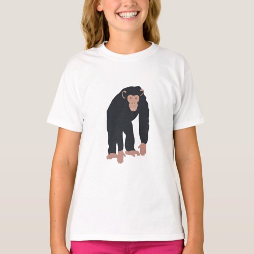 Monkey Chimpanzee   T_Shirt