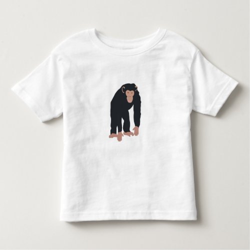 Monkey Chimpanzee Toddler T_shirt