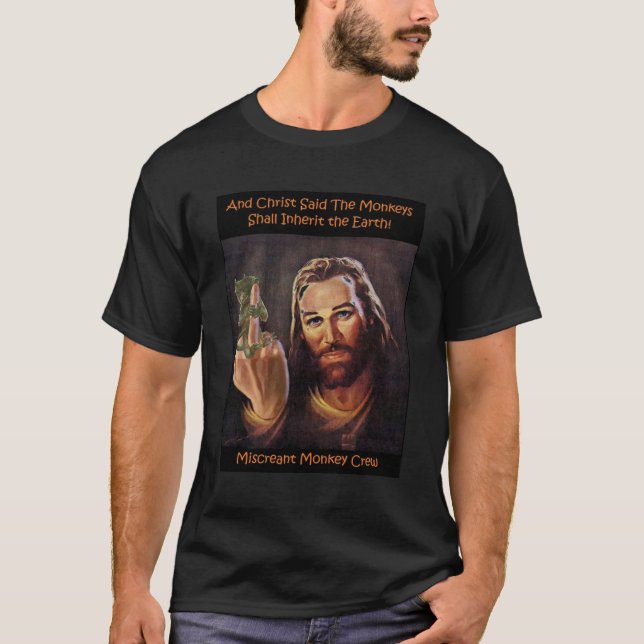 Monkey Christ T-Shirt (Front)