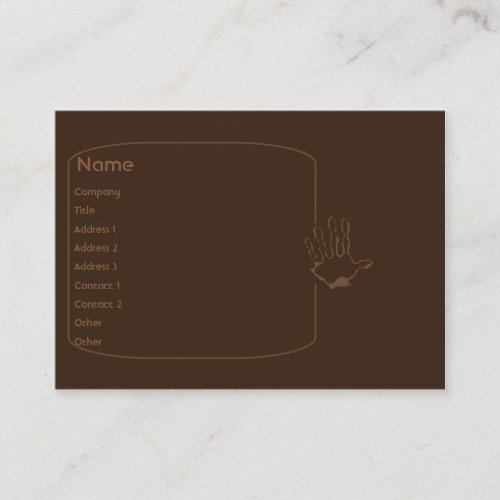 Monkey - Chubby Business Card Templates