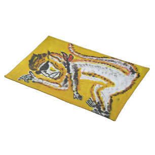 Monkey Circus Art Cloth Placemat