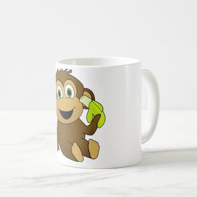 Monkey Coffee Mug (Front Right)