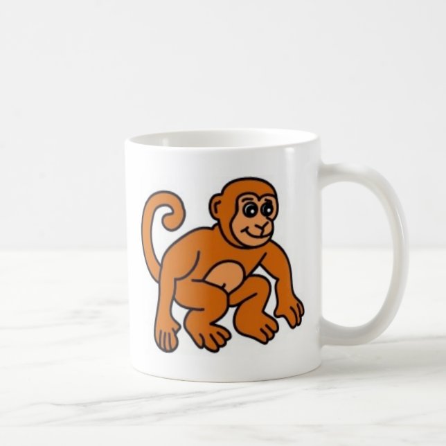 Monkey Coffee Mug (Right)