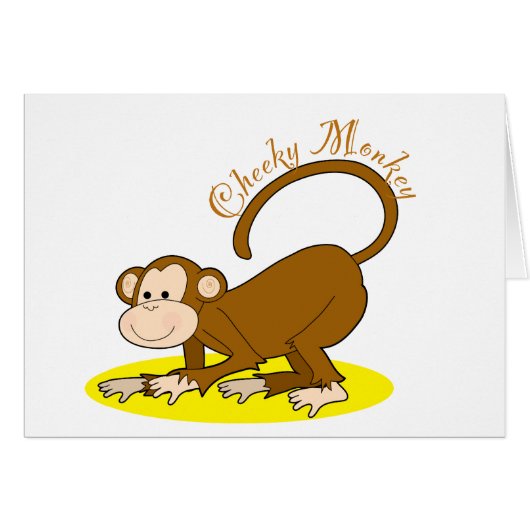 Monkey Crawling Cards (Front Horizontal)