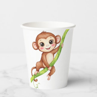 Monkey cup for birthday