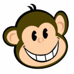 monkey cutout<br><div class="desc">Monkey head</div>