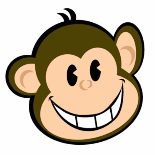 monkey cutout