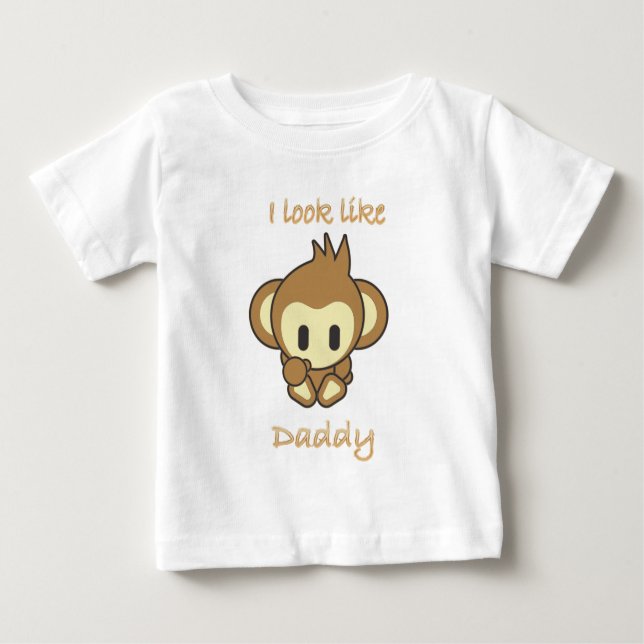Monkey.daddy Baby T-Shirt (Front)
