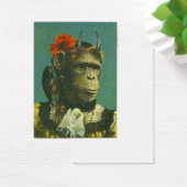 Monkey Demon ACEO Business Card (Desk)