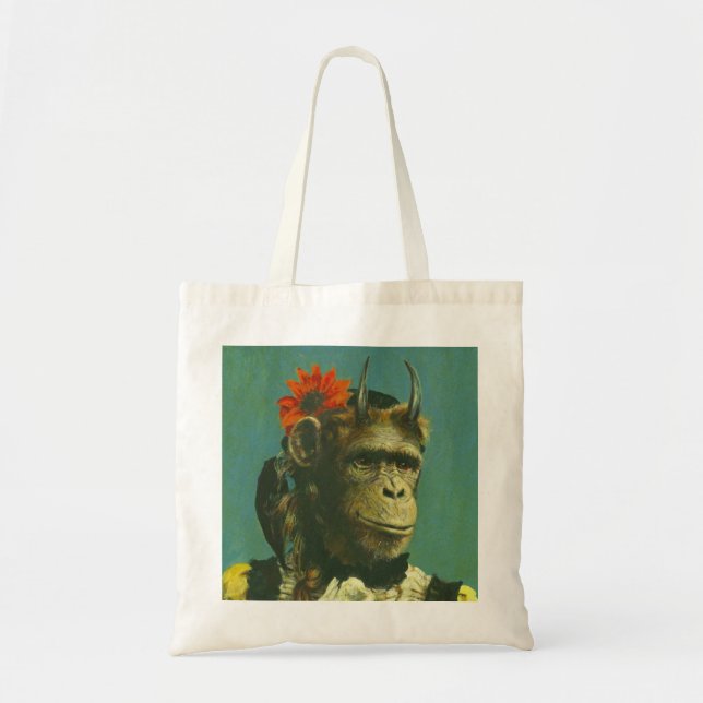 Monkey Demon Tote Bag (Front)