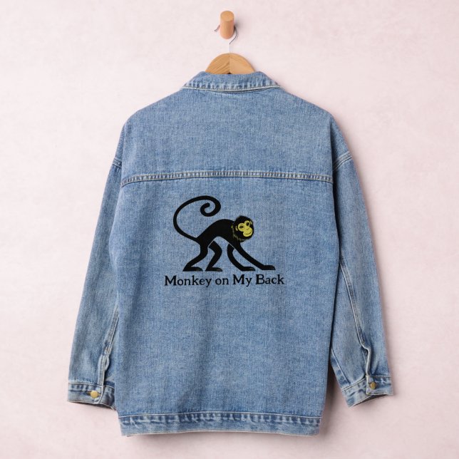 Monkey Design Denim Jacket (Hangar)