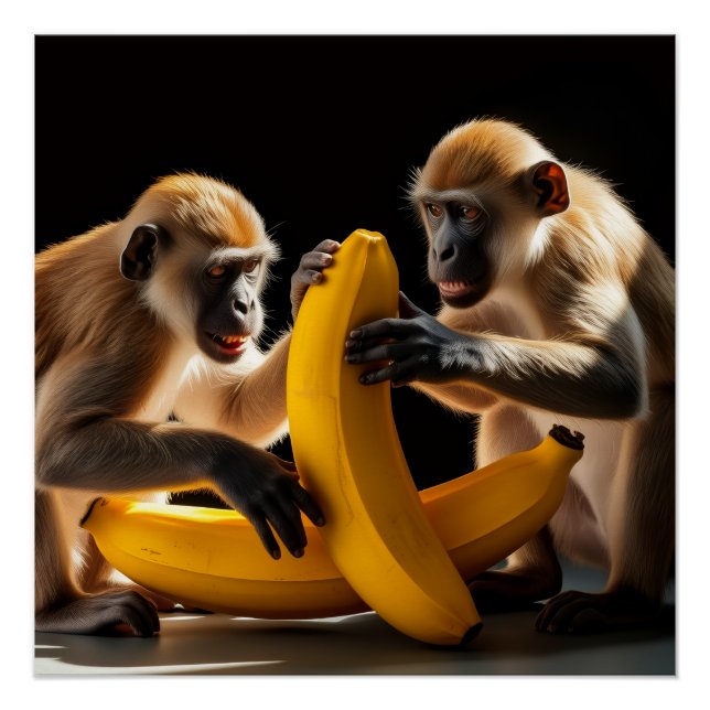 Monkey Design Poster (Front)