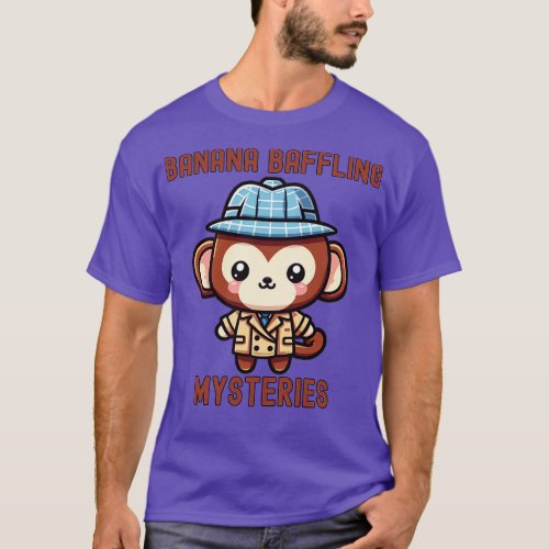 Monkey detective T_Shirt