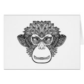 Monkey Doodle Face (Front Horizontal)