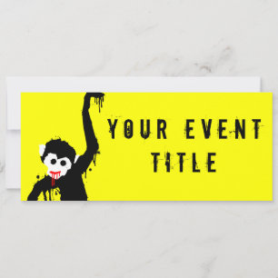 monkey dripz invitation