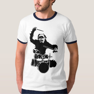 Ringer - Monkey Drummer T-Shirt