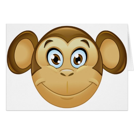 monkey emoji cards (Front Horizontal)