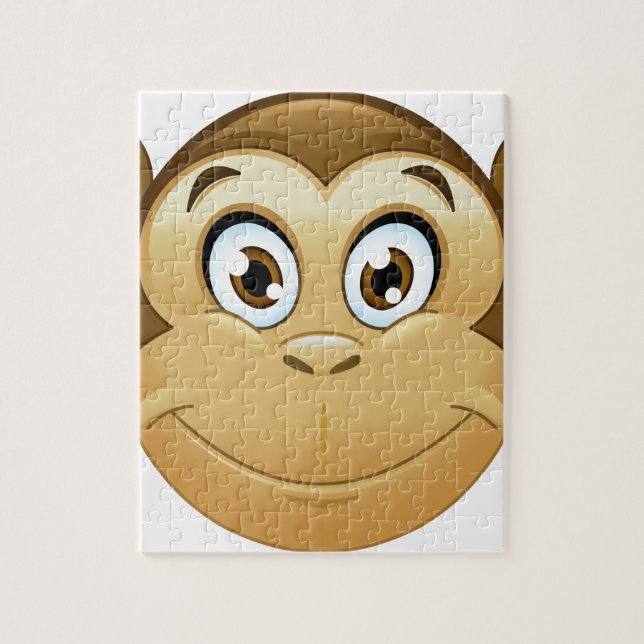 monkey emoji jigsaw puzzle (Vertical)