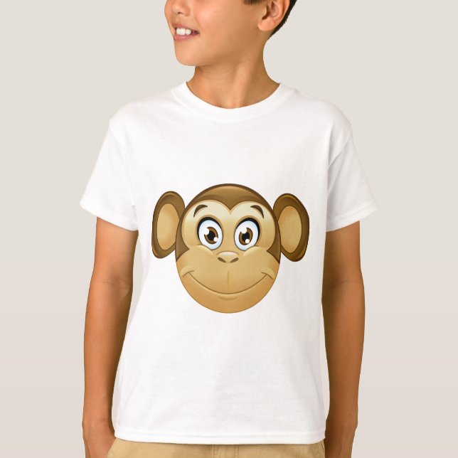 monkey emoji T-Shirt (Front)