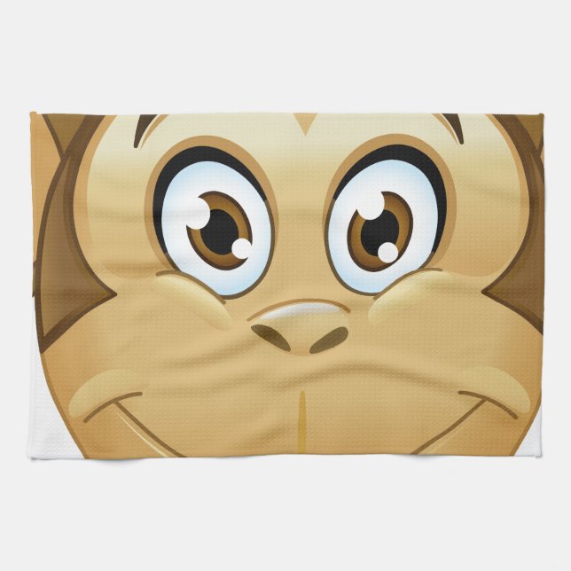 monkey emoji towel (Horizontal)