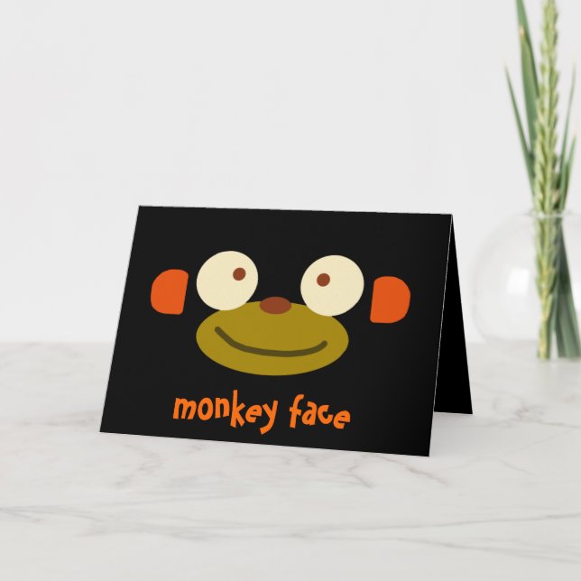 Monkey Face! Card (Front)