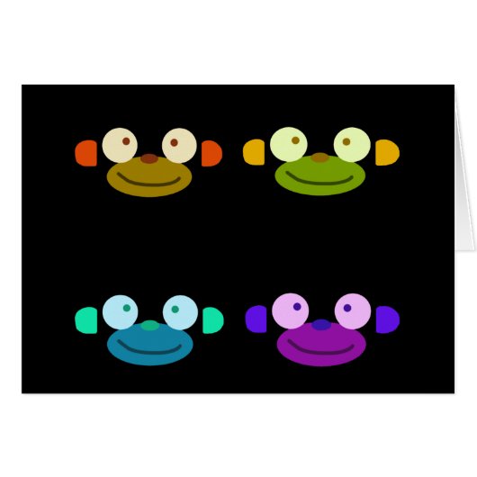 Monkey Face! Cards (Front Horizontal)
