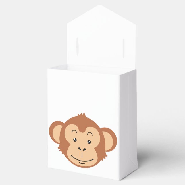 Monkey Face Favor Boxes (Opened)