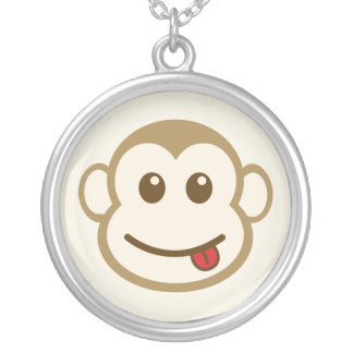 Monkey Face Necklace