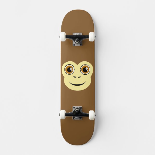 Monkey Face Skateboard Deck (Front)