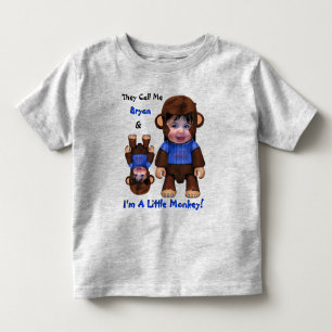 Monkey Face (Toddler Shirt for Boys)