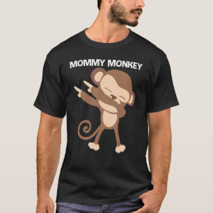 Monkey For Women Mom Ape Zoo Wild Animal 1 T-Shirt