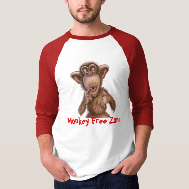Monkey Free T-Shirt (Front)