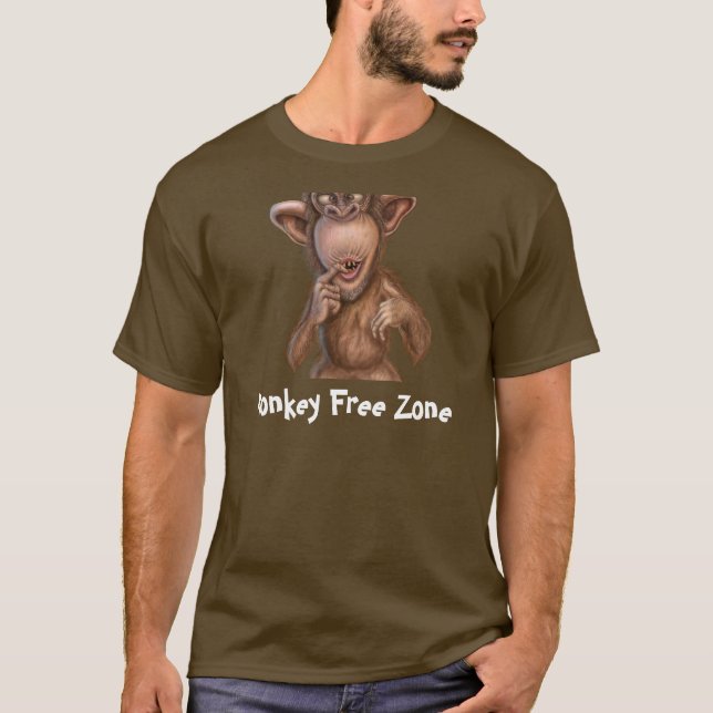 Monkey Free T-Shirt (Front)