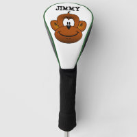 MONKEY FUNNY PERSONALIZED GOLF DRIVER COVER
