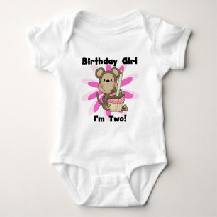 Monkey Girl 2nd Birthday Tshirts and Gifts
