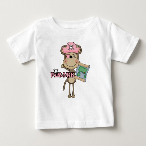 Monkey Girl Pirate Tshirts and Gifts