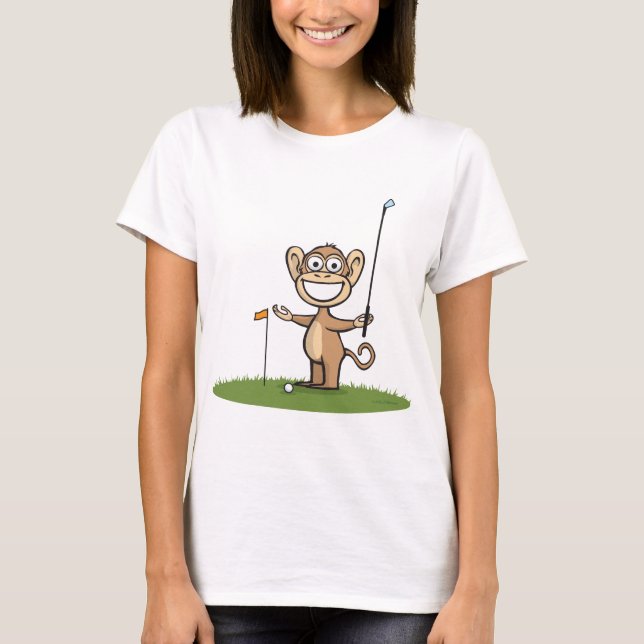 Monkey Golf T-Shirt (Front)
